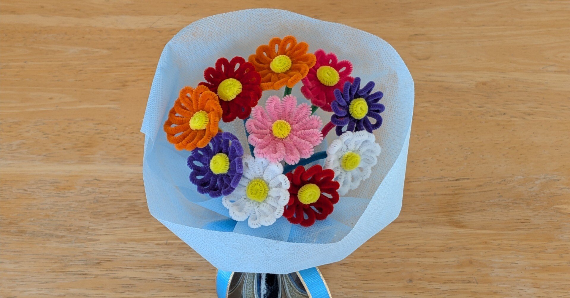 老活 その21 モールフラワーに挑戦｜おば(あ)さんのスケッチブック