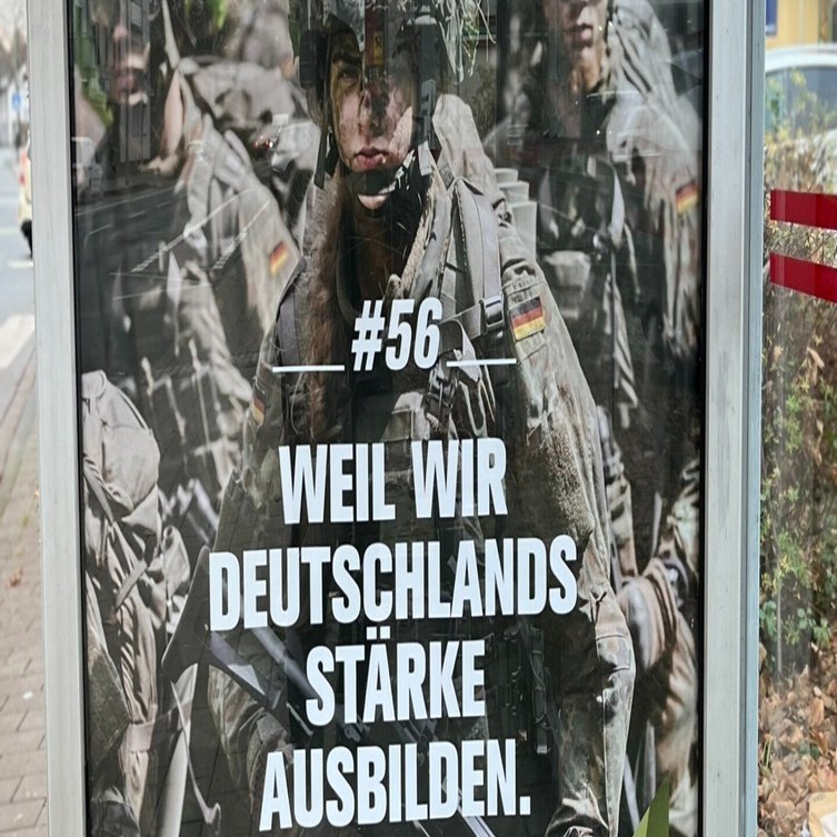 ドイツ連邦軍のポスター｜marco.murata