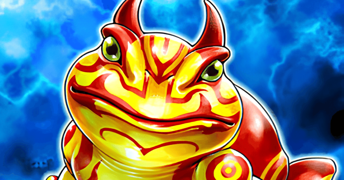 ガエル型純構築スプライト｜たけお