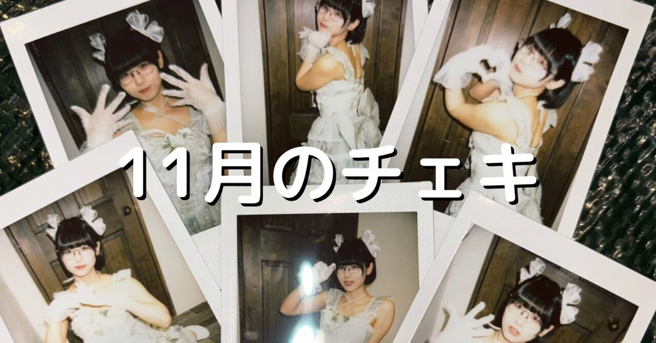 11月のチェキ｜廻環美