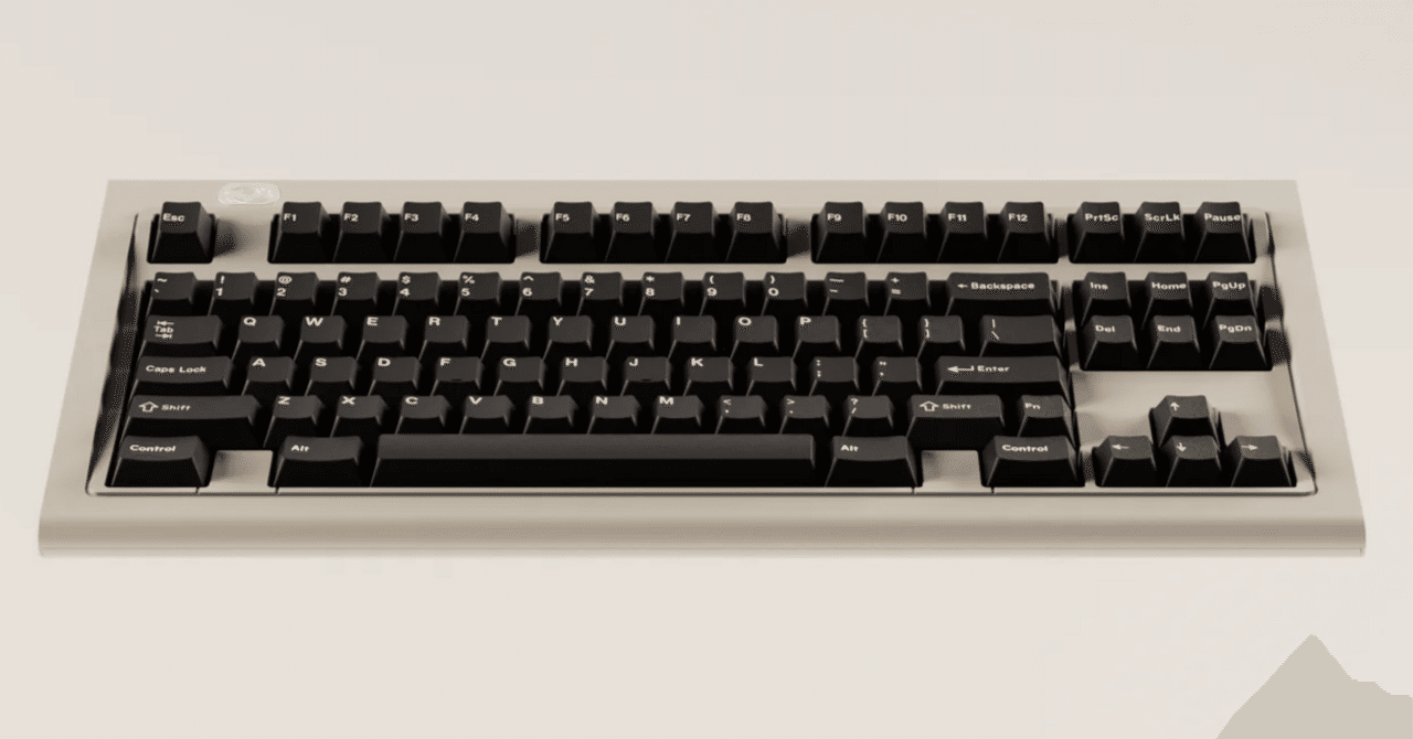 往年の名機まんまレプリカみたいなメカニカルキーボード「Model M SSK
