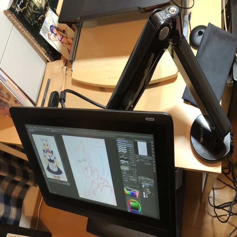 モニターアーム導入！｜遠州しょんないウォーカー