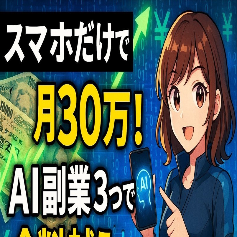 会社員がバレずにAIで月３万円作る方法 AI副業で2ヶ月で月3万円を達成したAさんの話｜Hira