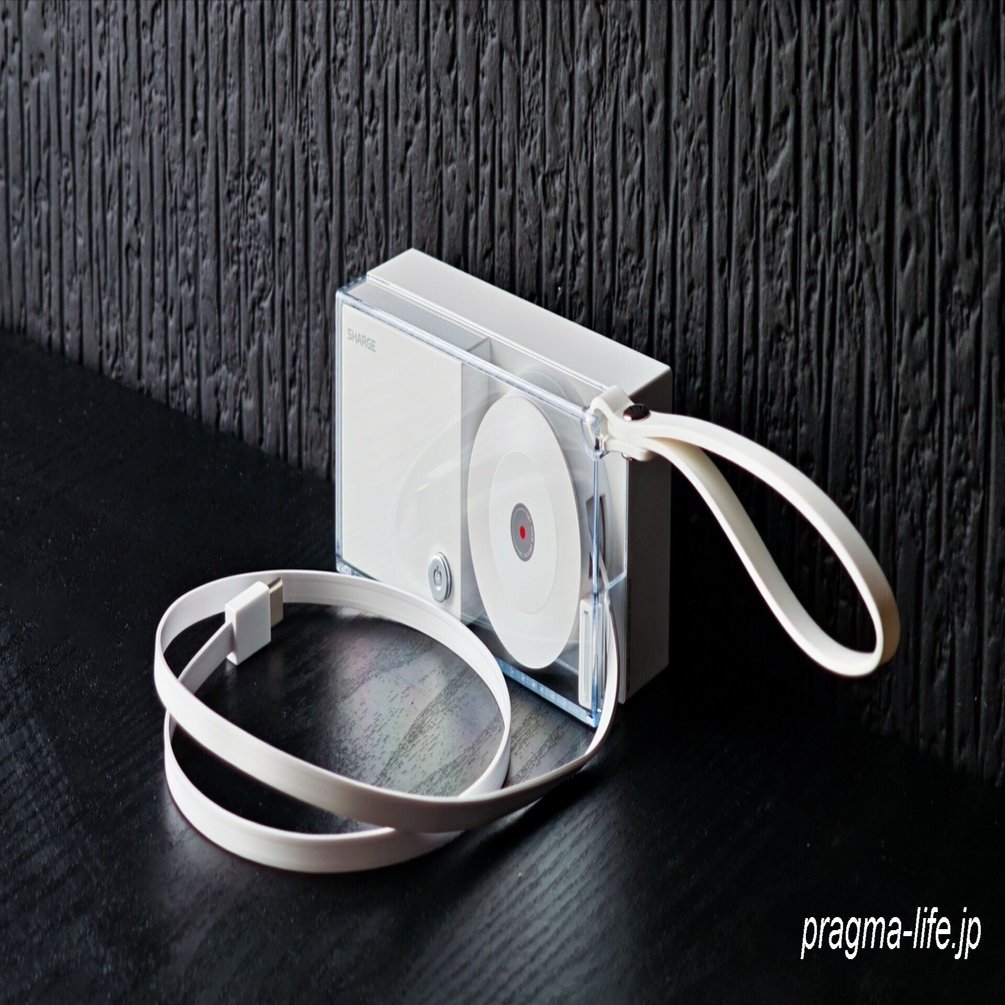 SHARGE Retractable 3-in-1 Power Bank レビュー！このモバ充、ビジュ