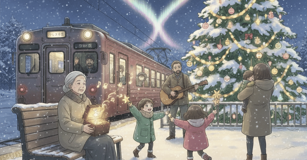クリスマス・トレイン｜にっしー＠AI小説