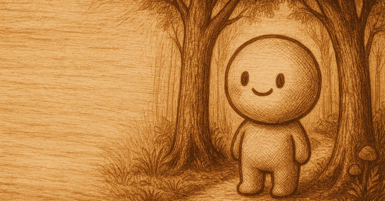AI画像生成】AIと“焦げ”の芸術を描く！「ウッドバーニング（焼き絵）風 
