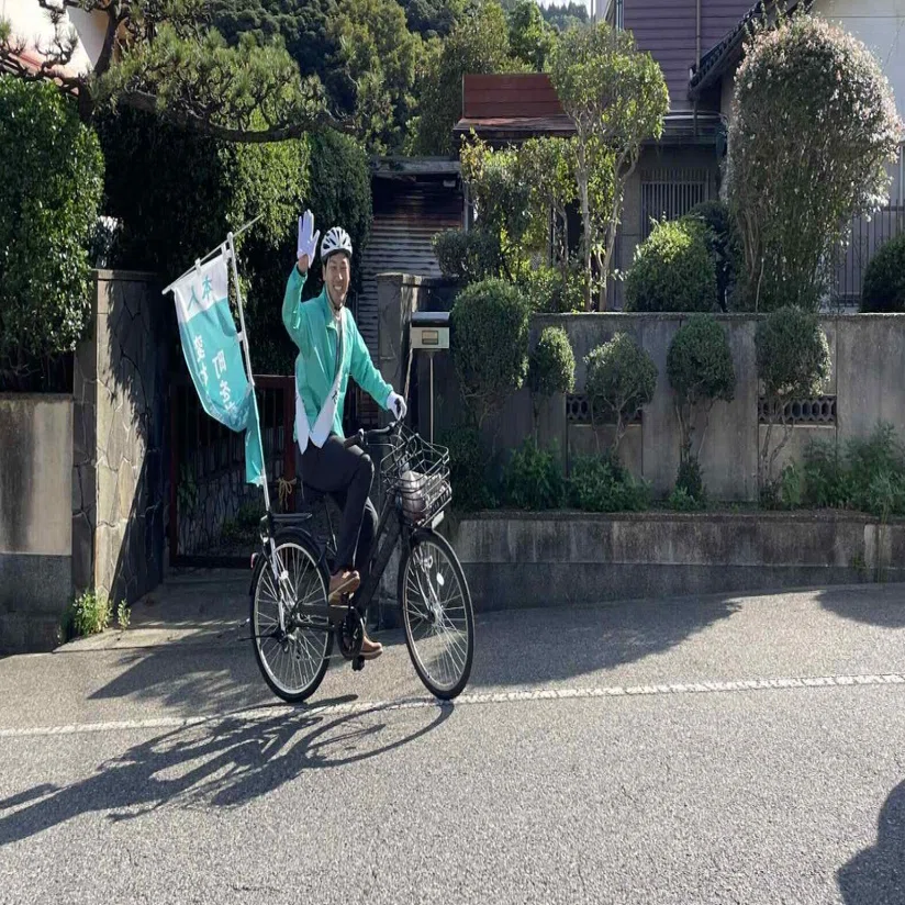 選挙戦略実践レポート -自転車とAI音声で駆け抜けた5日間の記録-｜オカサカ