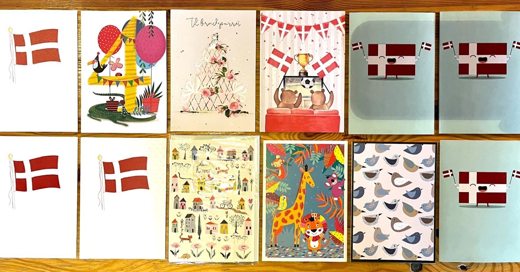 デンマークの落書き 195 「デンマークから愛を込めて」 お手紙12通、投函しました