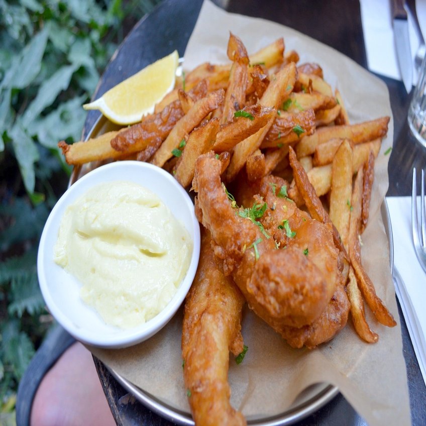 海外キマグレごはん 9 イスラエルのフィッシュアンドチップス がぅちゃん Note