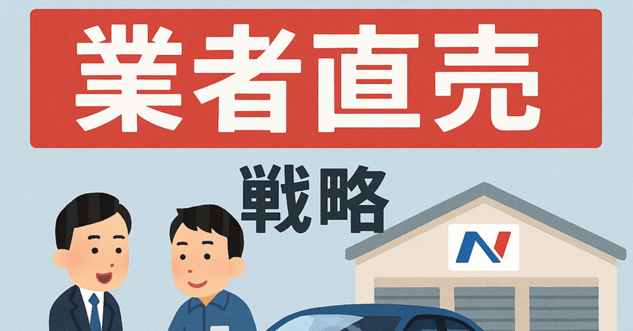 ネクステージの「業者直売」戦略にみる、中古車の新たな価値｜中古車