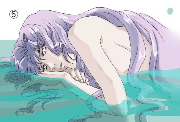 イラスト 簡単な水の塗り方 前半 天竜風雅 Note