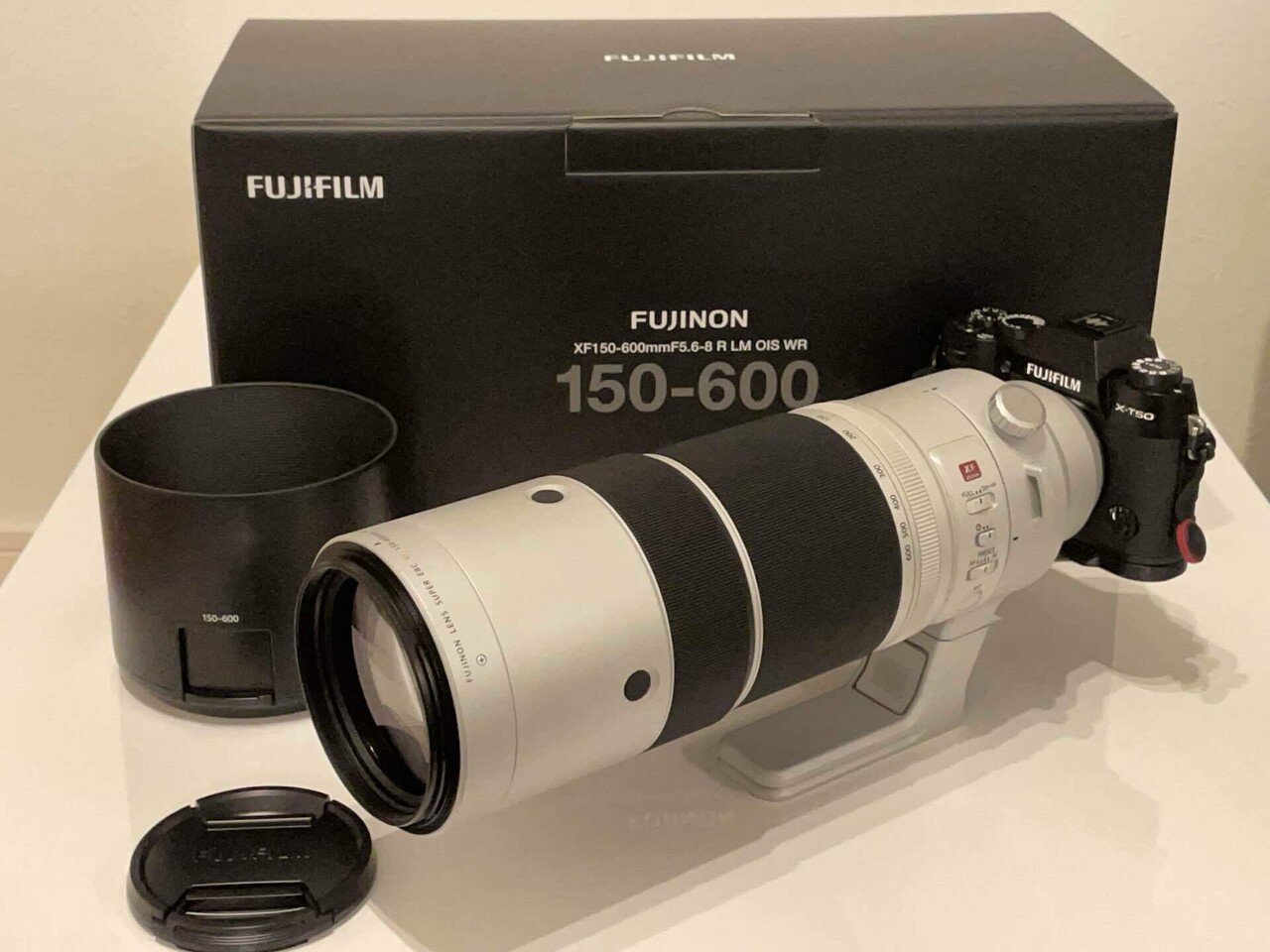 超望遠お試しで月を撮ってみた｜XF150-600mm + XF2X TC｜cap