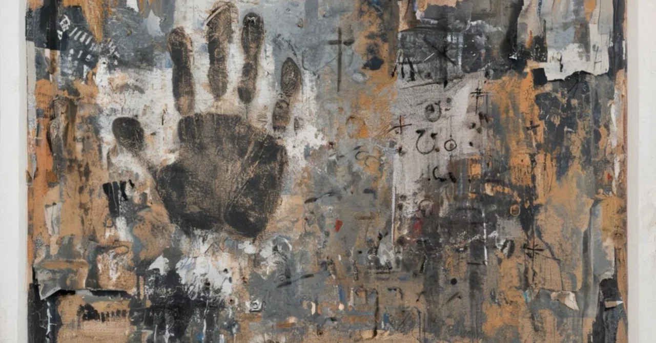 アントニ・タピエス（Antoni Tàpies)の絵画にヒントを得たプロンプト