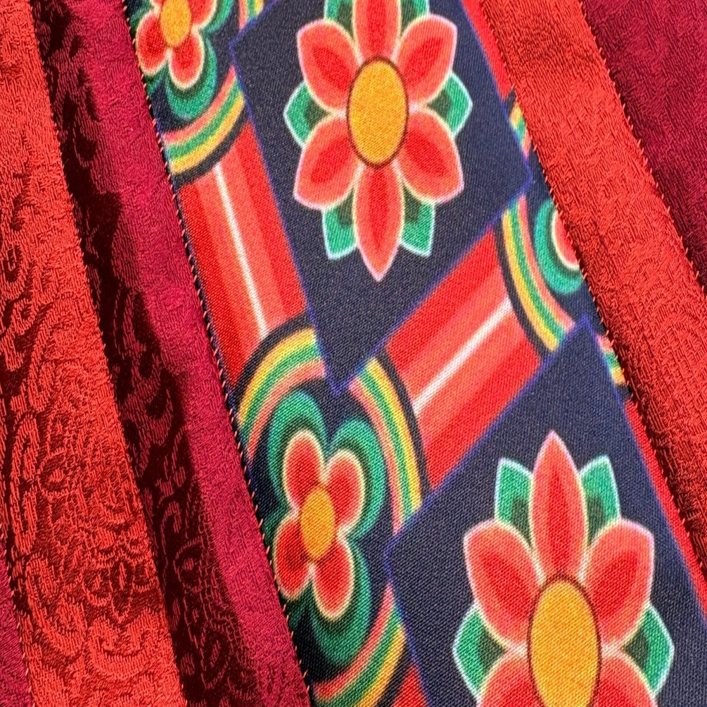 ポジャギ制作日記】ヤンダン＆韓国柄が強烈過ぎた・・・｜pojagi*sono