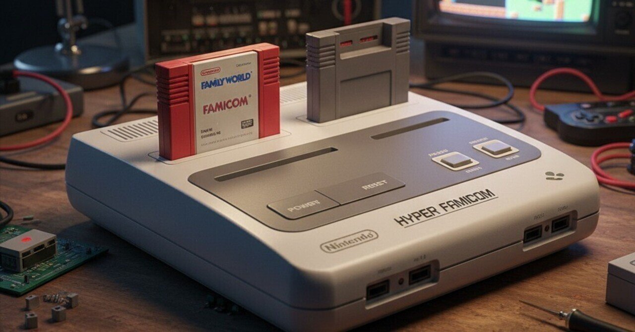 obj_022 ヲタホラバナシ_幻のゲーム機「ハイパーファミコン」：任天堂