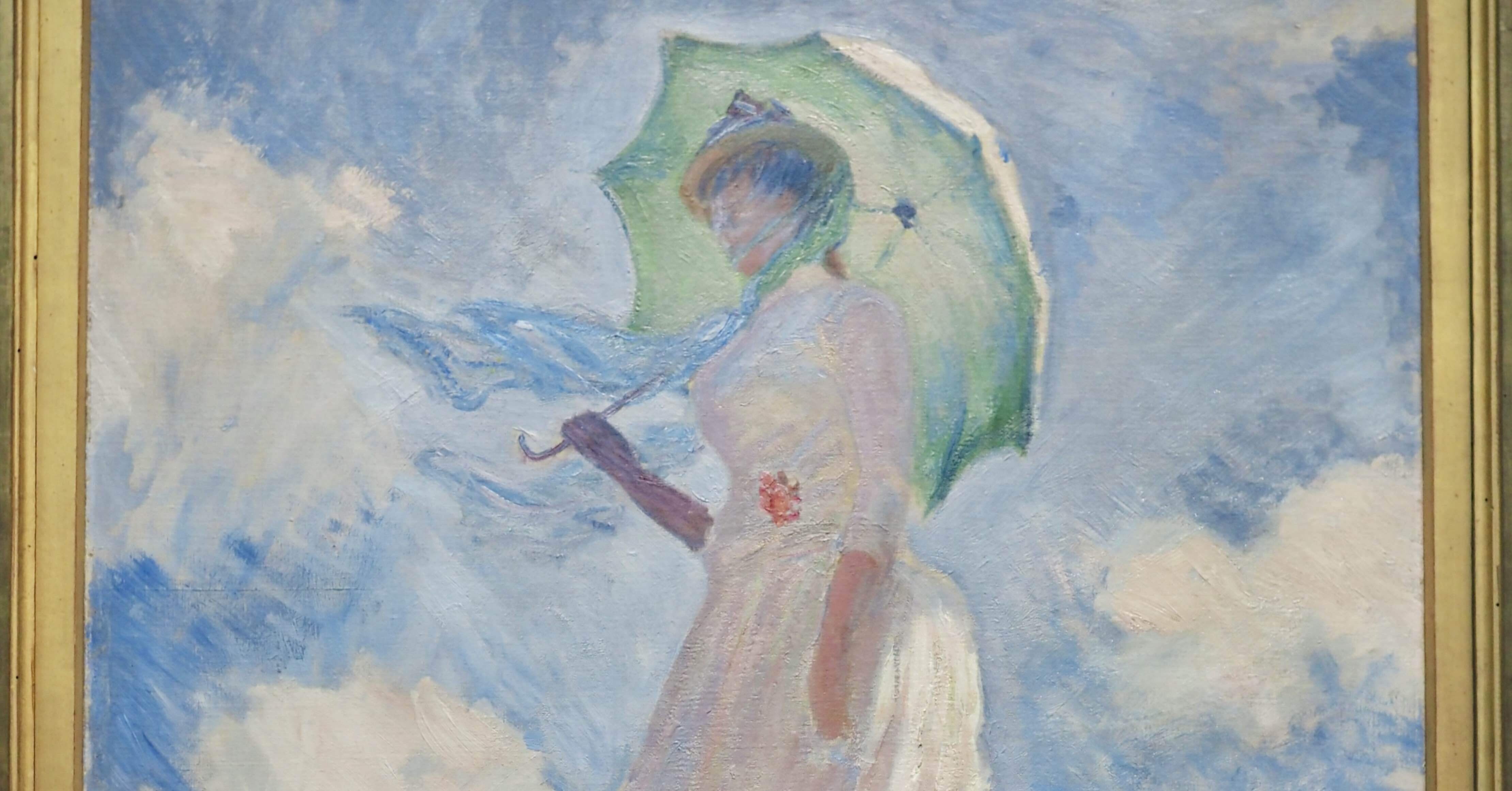 アート鑑賞は確認作業か？【パリ・オルセー美術館】モネ《日傘をさす女