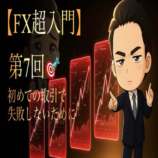 FX超入門 第7回】🎯 初めての取引で失敗しないために｜YRLIFEDESIGN YOSHI