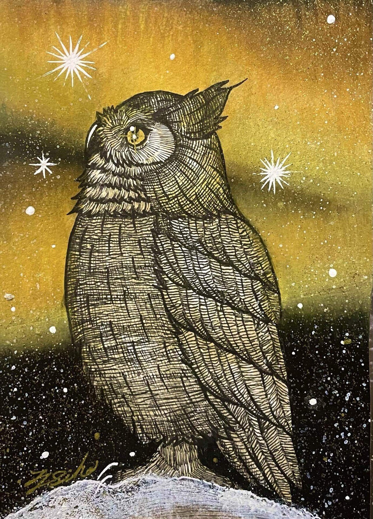 今日の一枚✨｜フクロウシホ