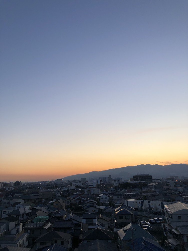 気持ちいい空ですねー！心が元気になる。