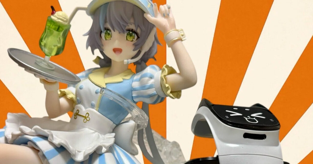 プライズフィギュアとプラモデルのコラボレーション｜スイートネイル