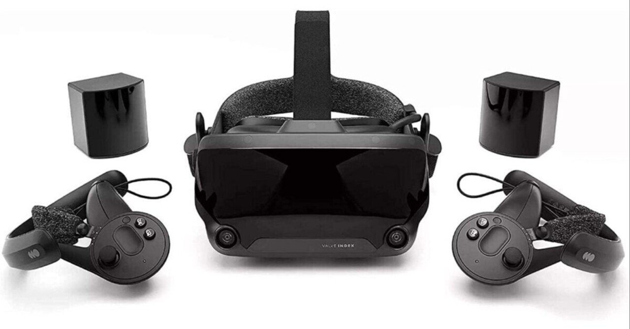 本日見つけた掘り出し物】VALVE INDEX VR キットで未来へ！130°高視野