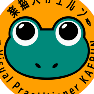 グラレコのカエルン #グラファイア・メソッド #グラレコ道場