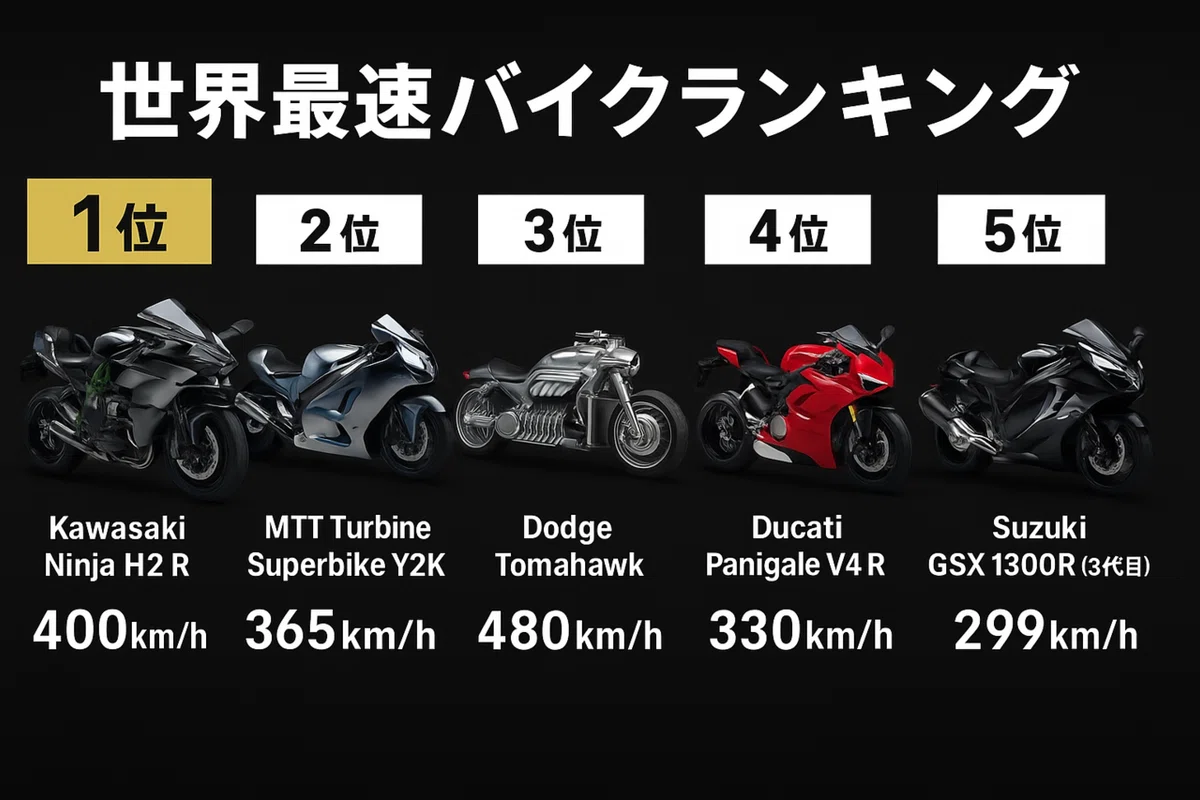 世界一速いバイク|時速400kmの“狂気とロマン”を手に入れる方法|けい@AIと共に未来を作るクリエイター🌈