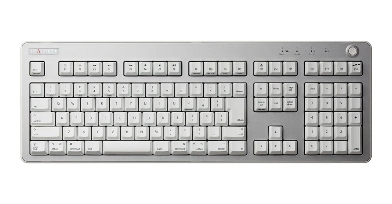 REALFORCE R3（Mac配列）がタイムセール中｜Macユーザーに最適化された