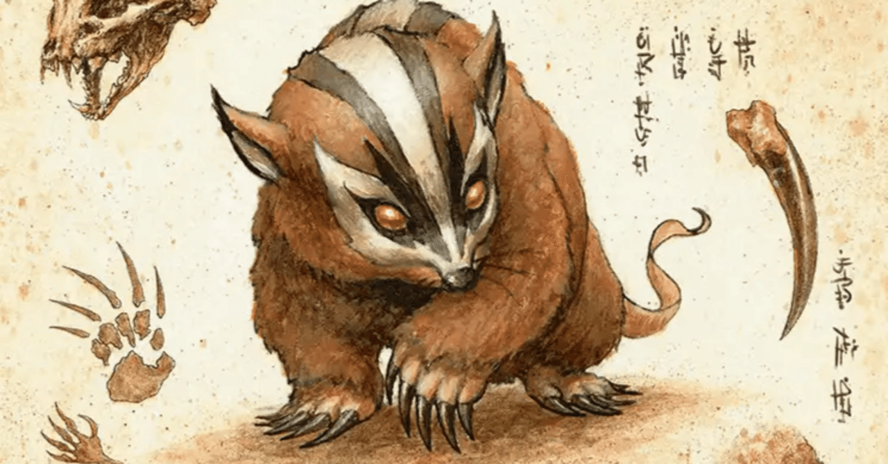 アナグマモグラの仔》雑感｜84g