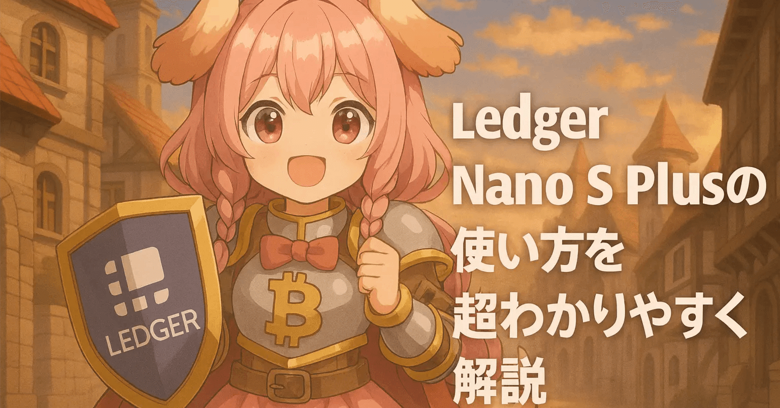 Ledger Nano S Plusの使い方を超わかりやすく解説｜初期設定・アプリ追加・送金手順まで完全ガイド｜ゼロからはじめる仮想通貨ガイド