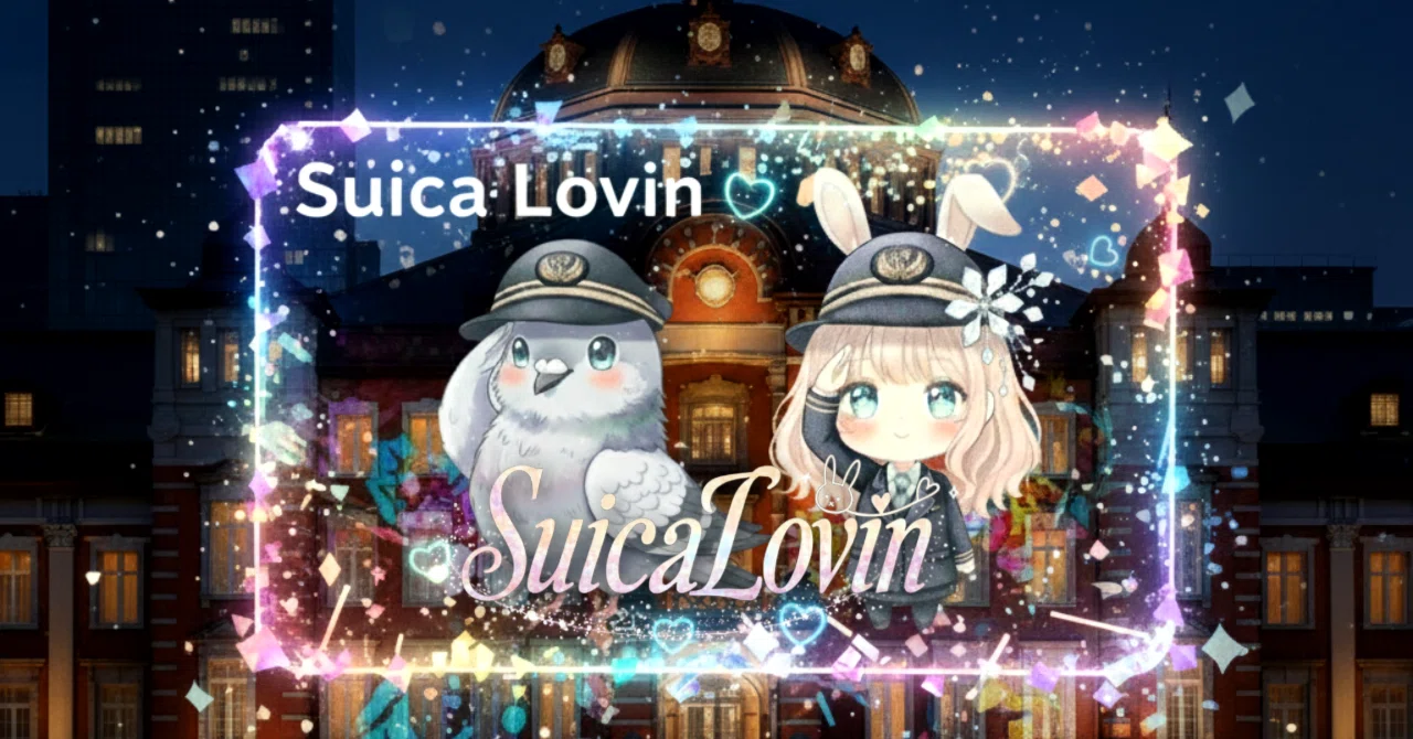 創作大賞2026 #エッセイ部門 🐇💓🕊️Suica Lovin｜Suicaの新キャラ