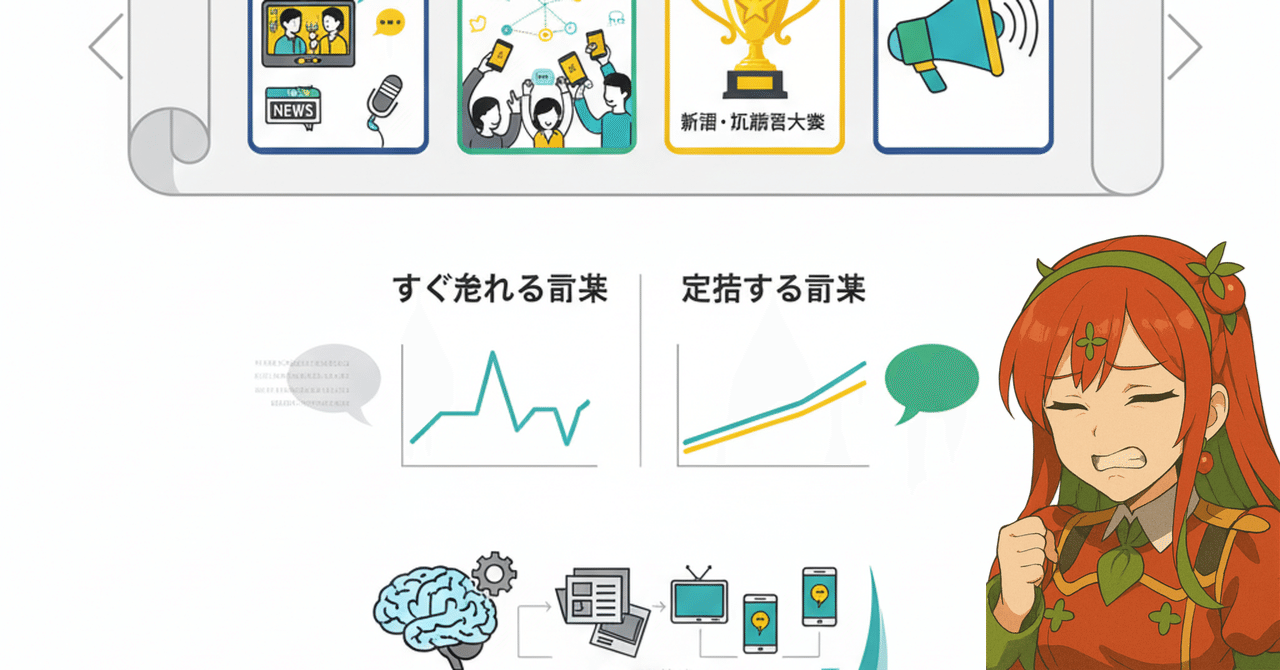なぜ毎年流行語に振り回されるのか？ことばから読む日本社会の一年】流行語に映る日本社会の断層：言語的ヘゲモニーの崩壊とデジタル時代の言葉の変容に関する分析報告｜とまとの気分次第研究所