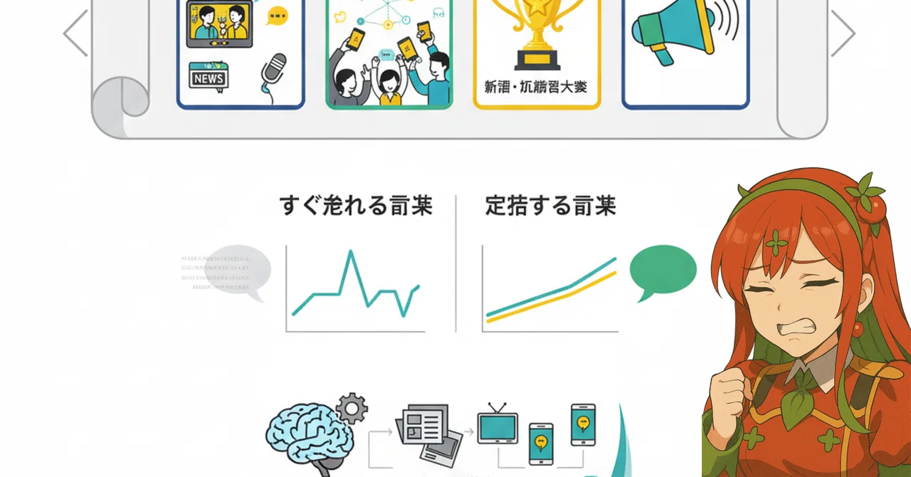 【なぜ毎年流行語に振り回されるのか？ことばから読む日本社会の一年】流行語に映る日本社会の断層：言語的ヘゲモニーの崩壊とデジタル時代の言葉の変容 ...