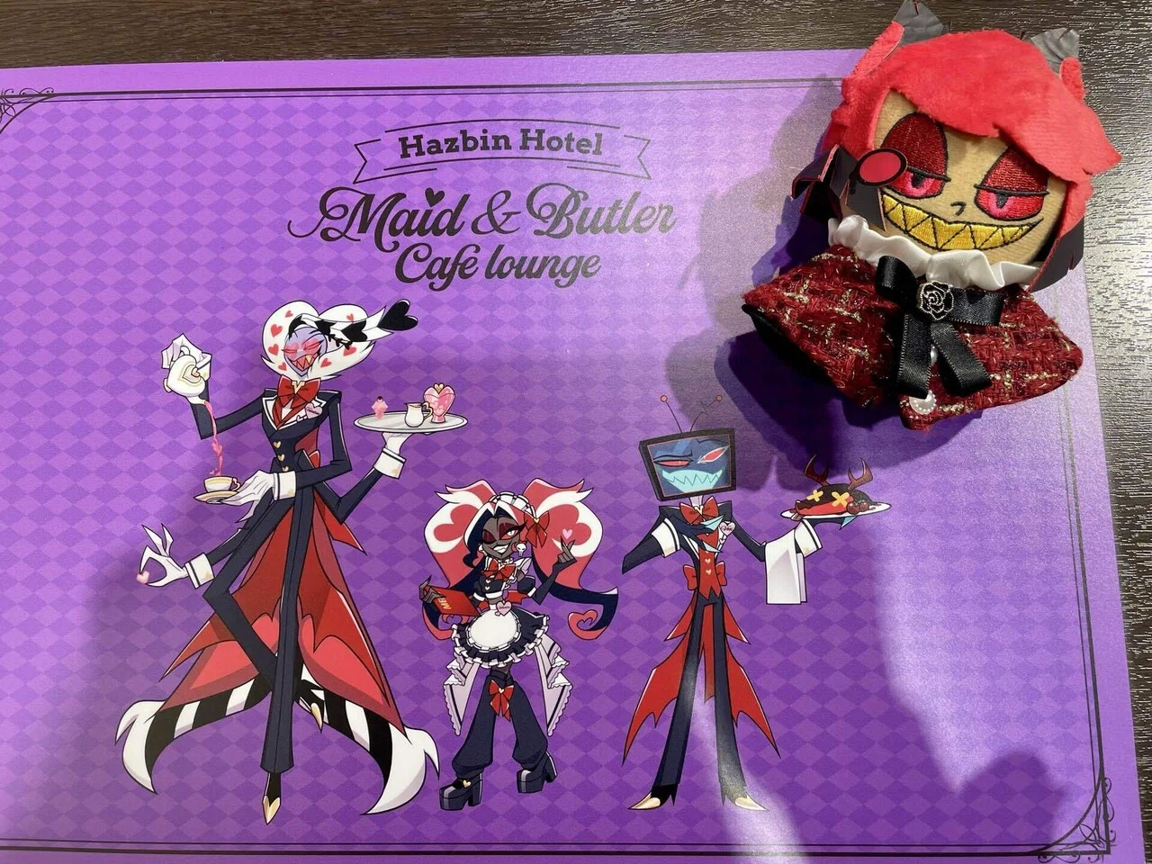Hazbin Hotel 前期コラボカフェ記録｜sui