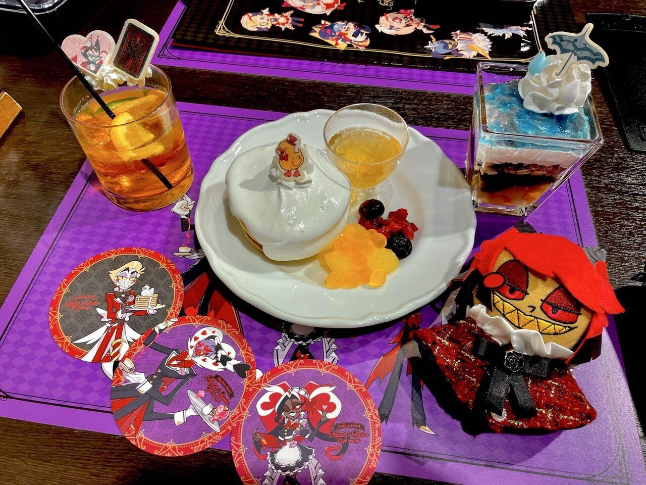 Hazbin Hotel 前期コラボカフェ記録｜sui