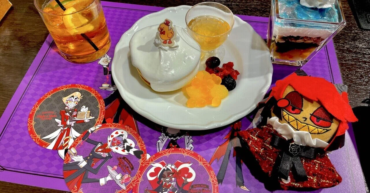 Hazbin Hotel 前期コラボカフェ記録｜sui