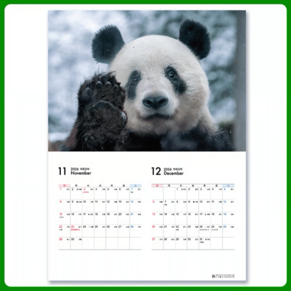 シャンシャンのカレンダー2種新発売！｜上野案内所