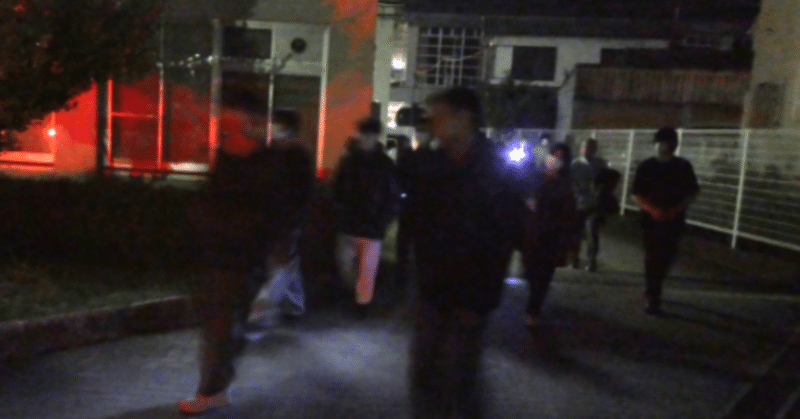 【耐久高校定時制】11/17（月）避難訓練を行いました。