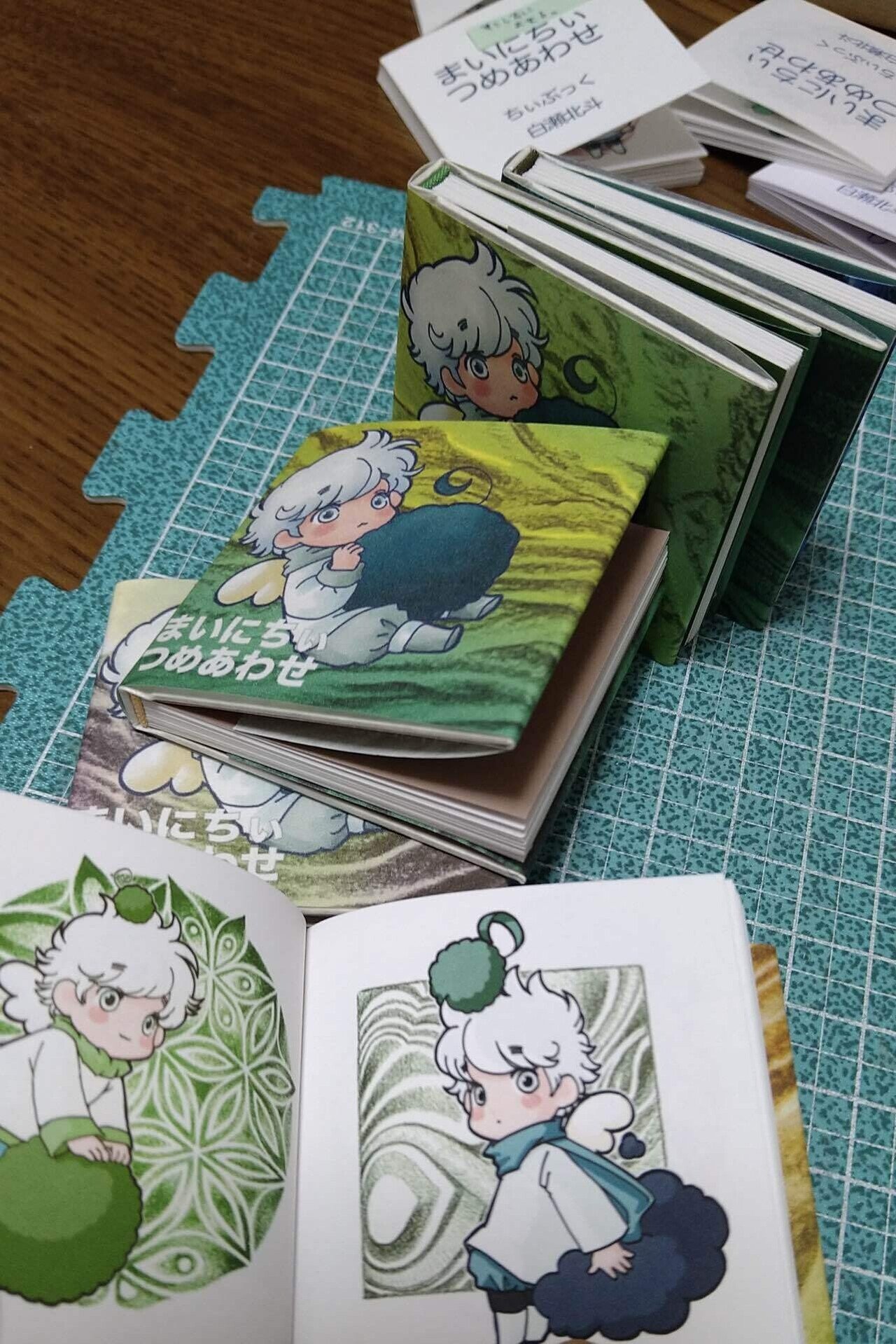 豆本‎イラスト集「まいにちぃつめあわせ」｜白瀬北斗(solzait)