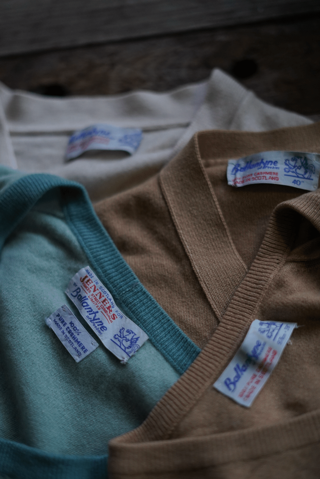 スコットランドのカシミアブランドが入荷しました。｜MUNDO NOVO