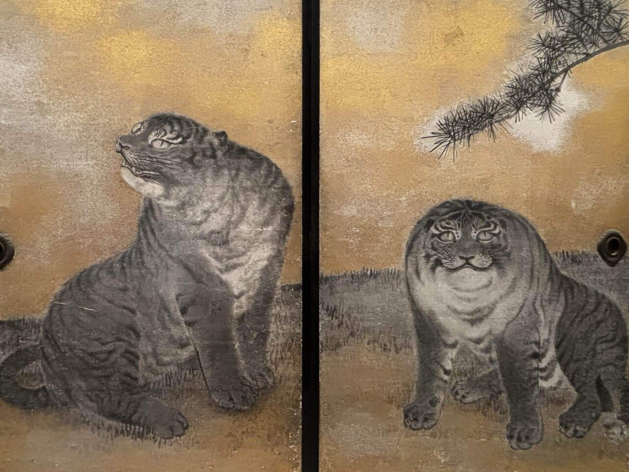 納得できなければ、返品可。値下げ交渉応じます。円山応挙の虎 912sn-g4-bn141.jpg