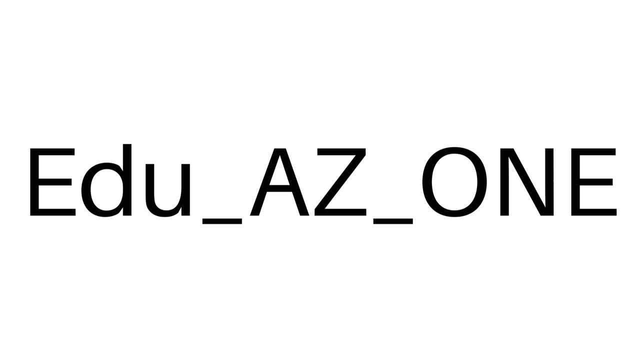 Edu_AZ_ONE 1期生