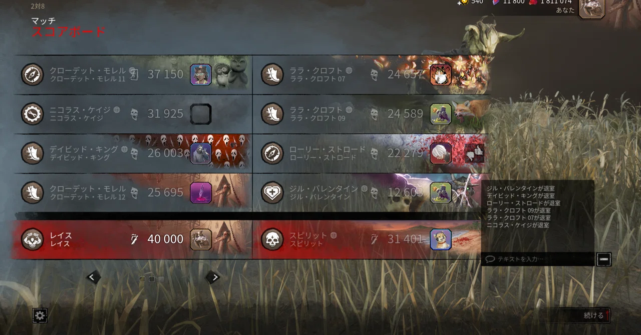 2v8 Killer Tier List and Impressions｜メタス