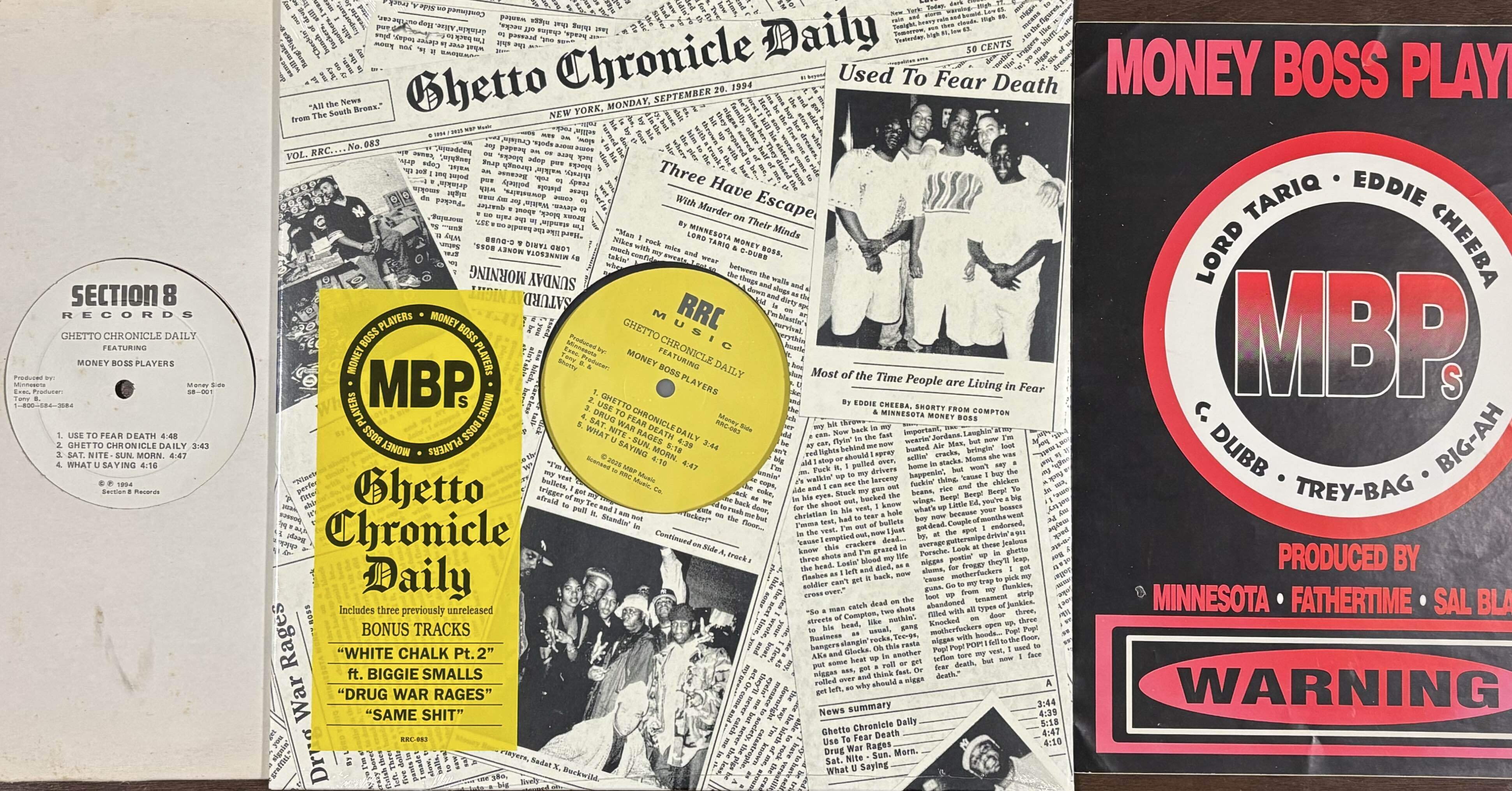 Money Boss Players / Ghetto Chronicle Daily｜HIP HOP JUNKIEEES