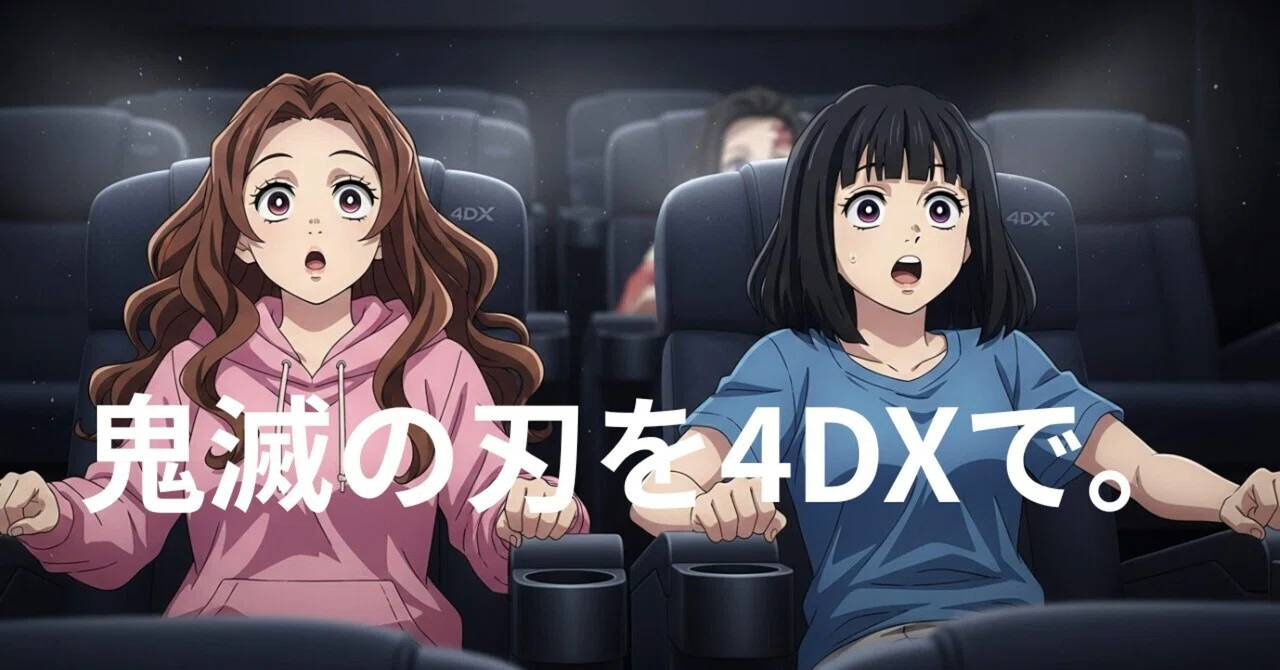 映画感想文】劇場版『鬼滅の刃』無限城編を4DXで観たら、自分が誰だか