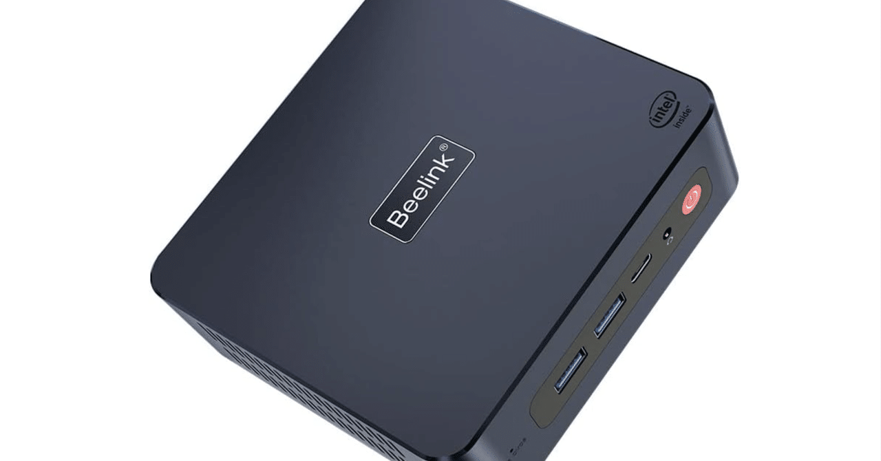 Beelink U59 Proレビュー｜Celeron N5105搭載ミニPCの性能・評判