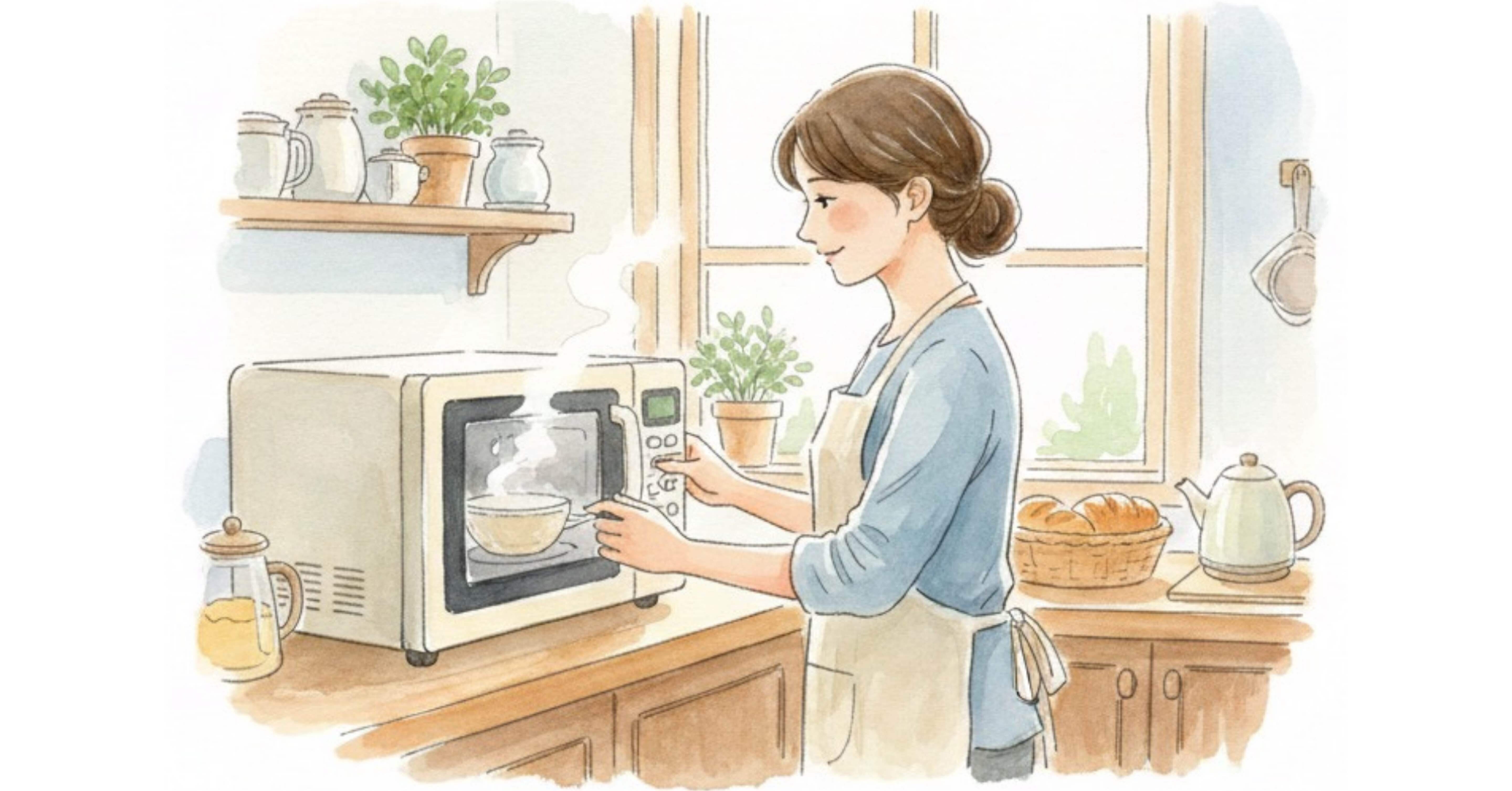 健康】電子レンジの電磁波が気になる？マイクロ波を“遠赤外線調理”に