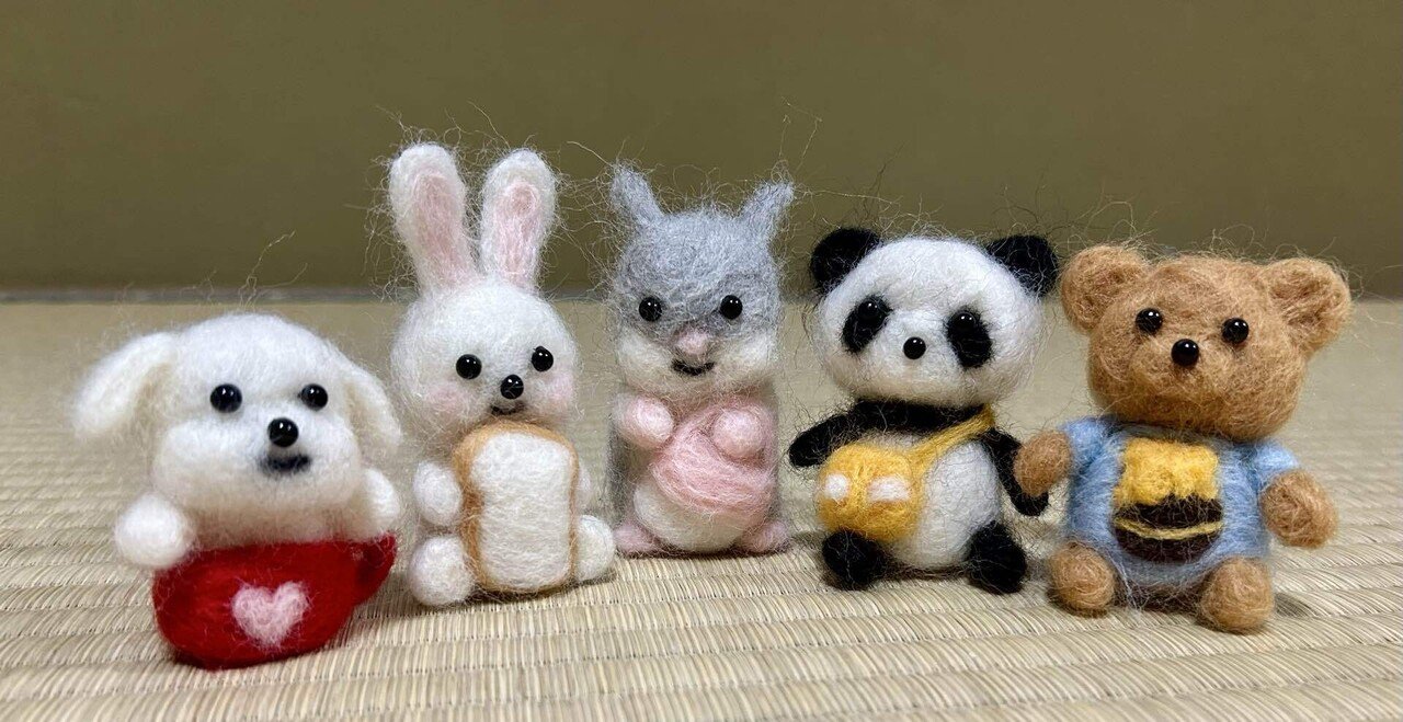 新たな趣味 羊毛フェルト｜水野さかな