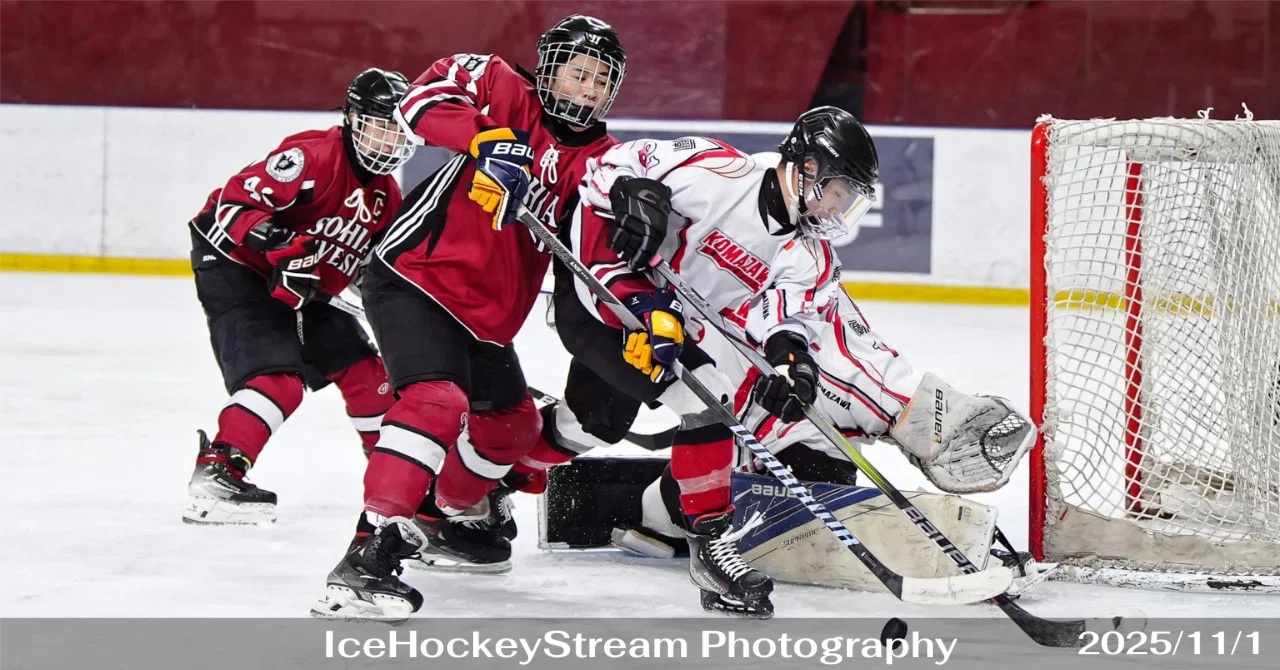 上智大学 2-3 駒澤大学 (2025/11/1)｜IceHockeyStream