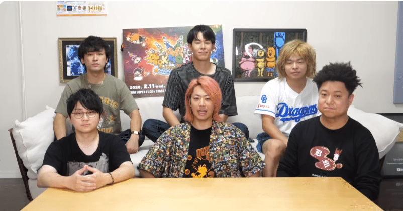 東海オンエアの撮影日考察【壁の貼り物の変化 2024-2025】｜ふりふら